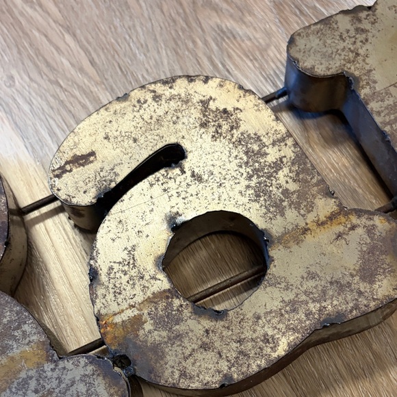 Rustic Metal 'The Ranch' Wall Decor - Picture 11 of 16